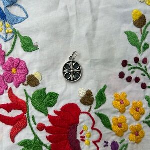 Sterling Silver 925 Chrome Heart Style Pendant (2 for $40) PRICE FIRM